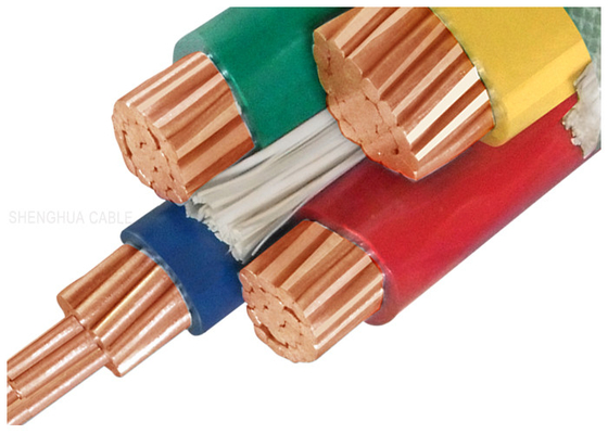 La CINA cavi isolati PVC del conduttore del rame 1000V su misura con il mezzo centro tre fornitore