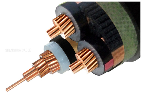 La CINA 3.6/6kV tre svuotano il cavo elettrico isolato XLPE di rame del cavo elettrico fornitore