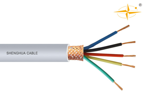 La CINA 5 cavi isolati PVC del conduttore, protezione intrecciata filo di rame flessibile del cavo del PVC fornitore