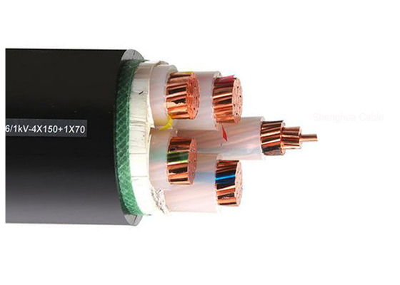 La CINA Il CU/XLPE/PVC-0.6/1KV 3x120+2x70mm2 XLPE ha isolato il cavo elettrico fornitore