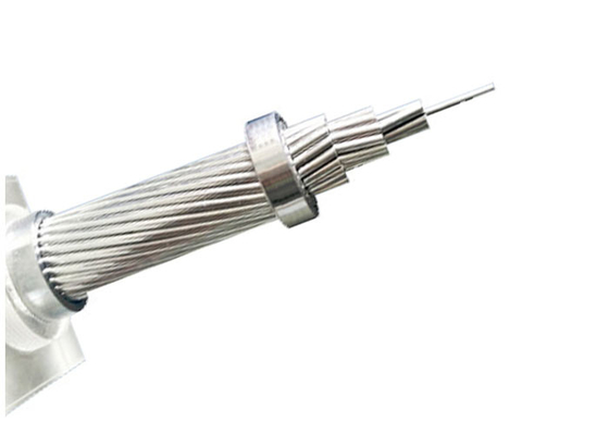 La CINA Acciaio dei conduttori incagliato alluminio sopraelevato nudo bianco della lega di alluminio dei conduttori di colore di rinforzo fornitore