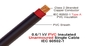 Cavo elettrico su misura del PVC di 1KV 70mm2, colore della guaina del nero del cavo del rivestimento di PVC fornitore