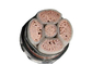 Bassa norma di IEC isolata XLPE 60502-1 del cavo elettrico di tensione del Cinque-Centro fornitore