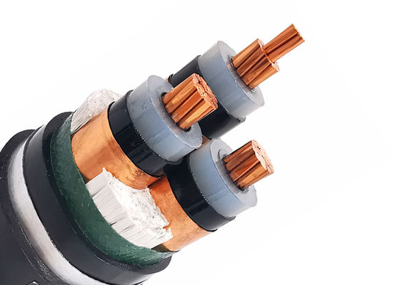 La CINA SWA 4x35mm2 Oxygen-Free Copper PVC Insulated Steel Wire Armoured Power Cable for Direct Burial 0.6/1kV fornitore
