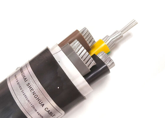 La CINA CYKY 5x10mm2 Cavo di distribuzione sotterraneo di PVC di rame senza ossigeno per uso esterno 0.6/1kV fornitore