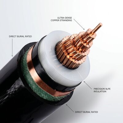 La CINA Cavo di alimentazione interrato diretto con guaina in PE e isolamento in XLPE 0,6/1kV fornitore
