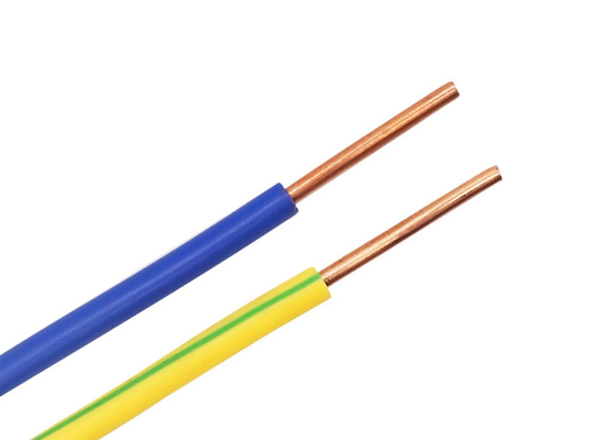 La CINA 2,5 il PVC di rame solido del conduttore di SQMM ha isolato non il cavo del cavo elettrico del rivestimento fornitore