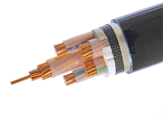Cable elettrico blindato a 4 nuclei LV 600/1000V resistente al fuoco del gruppo Shenghua XLPE/PVC fornitore