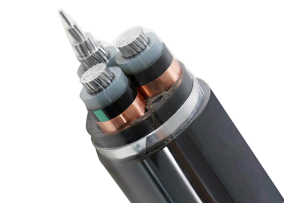 Gruppo Shenghua 240mm2 XLPE 3 core blindato MV cavo elettrico cablaggio galvanizzato 15kV nastro d'acciaio armato cavo di alluminio fornitore