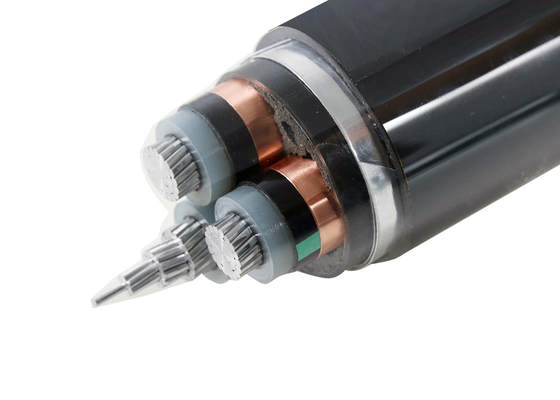 Gruppo Shenghua 240mm2 XLPE 3 core blindato MV cavo elettrico cablaggio galvanizzato 15kV nastro d'acciaio armato cavo di alluminio fornitore