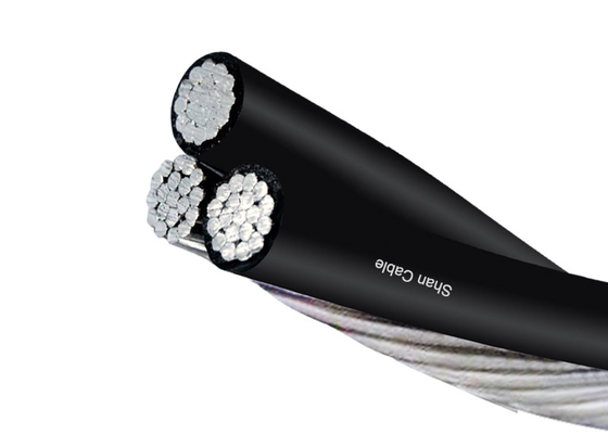 Cavo aereo isolante in PVC di gomma avvolta fornitore