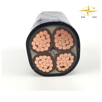 1.5-400mm2 Cavi elettrici isolanti XLPE neri per sistemi elettrici interni fornitore
