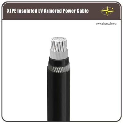 XLPE cavo di alimentazione isolato 2-5 nuclei tensione standard IEC 0,6/1kV fornitore