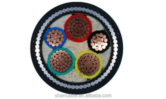 Cable di alimentazione a scatola LSOH a basso fumo zero alogeno Cu/XLPE isolamento 100ft per prestazioni di lunga durata fornitore