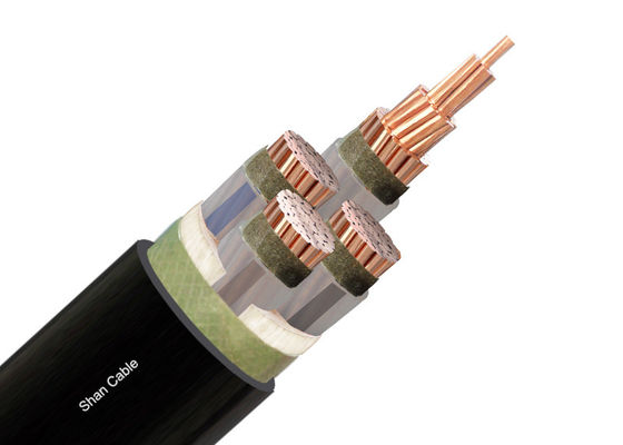 NYY 4x25mm2 Oxygen-Free Copper PVC Insulated Power Cable for Underground Use 0.6/1kV fornitore