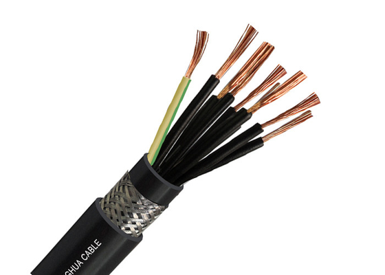 Shanghai Shenghua Cable Copper Conductor PVC Isolato Cavi di controllo multicore, Cavo blindato a filo d' acciaio fornitore