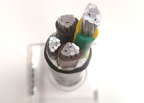 N2XY 4x95mm2 Cable di alimentazione multi-core isolata in rame PVC senza ossigeno per centrali elettriche 0.6/1kV fornitore