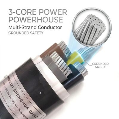 Free Sample PVC Insulated Power Cable 0.6/1kV 3x10mm2 Copper Fast Delivery fornitore
