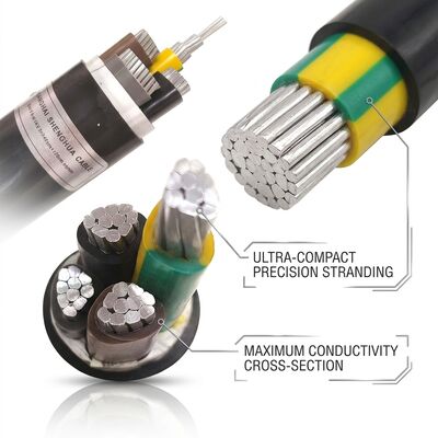 Free Sample PVC Insulated Power Cable 0.6/1kV 3x10mm2 Copper Fast Delivery fornitore