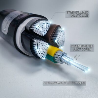 Fire Resistant PVC Insulated Power Cable 0.6/1kV 3 Core 3x25mm2 Emergency Circuit fornitore