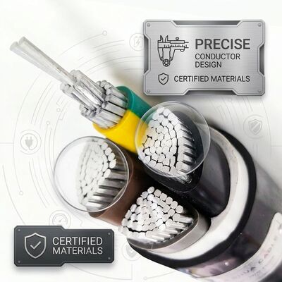CYKY 5x6mm2 PVC Insulated Cable 90C Underground Distribution 0.6/1kV IEC60502 fornitore