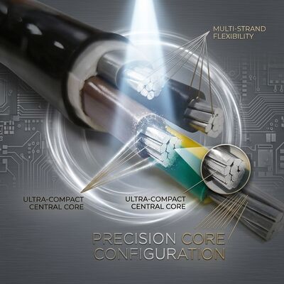 NYM 3x2.5mm2 UV Resistant PVC Insulated Cable Outdoor Lighting 450/750V IEC60228 fornitore