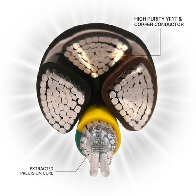 LSZH 7x1.5mm2 PVC Insulated Control Cable Halogen Free Subway 450/750V IEC60228 fornitore