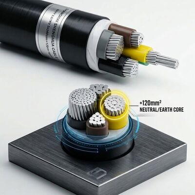 FR 4x2.5mm2 Flame Retardant Shielded PVC Insulated Control Cable Power Plant 450/750V fornitore