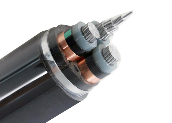 Gruppo Shenghua 240mm2 XLPE 3 core blindato MV cavo elettrico cablaggio galvanizzato 15kV nastro d'acciaio armato cavo di alluminio fornitore