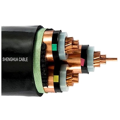 Cable flessibile a 3 nuclei con involucro di PVC isolante XLPE fornitore