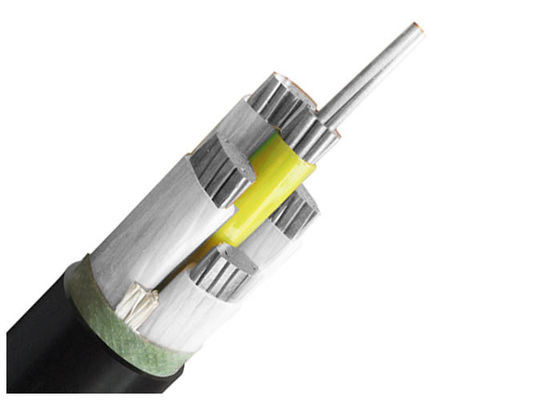 Guaina di alluminio del PVC dell'isolamento dei centri isolata XLPE XLPE del cavo elettrico del conduttore 5