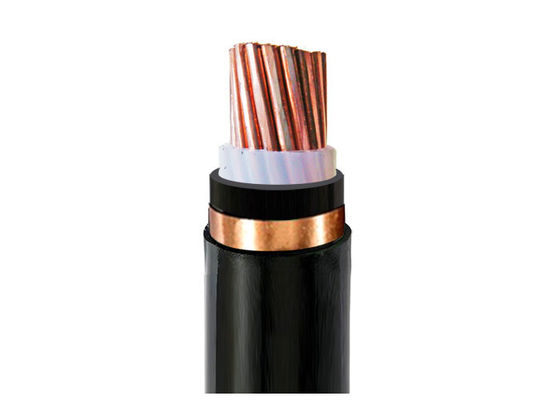 Cavo elettrico dello schermo del nastro del rame del rame del cavo dell'isolamento di monofase XLPE
