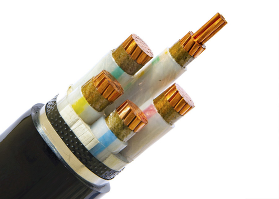 Cavo elettrico unipolare armato Shanghai Shenghua 1kV con conduttore in rame, isolamento in PVC e armatura in nastro di acciaio inossidabile