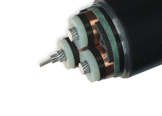 Cavo elettrico armato in alluminio Shanghai Shenghua Cable con schermo in rame, isolamento XLPE, cavo ad alta tensione