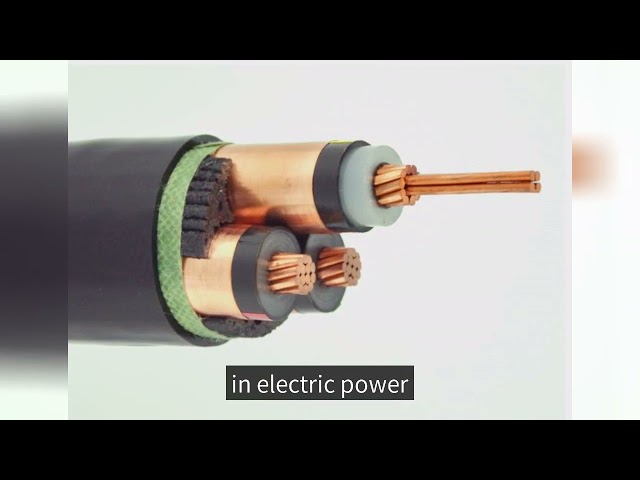 12/20kV (24)kV Cable di alimentazione monocore 1C500SQMM CU / XLPE / CWS / PE